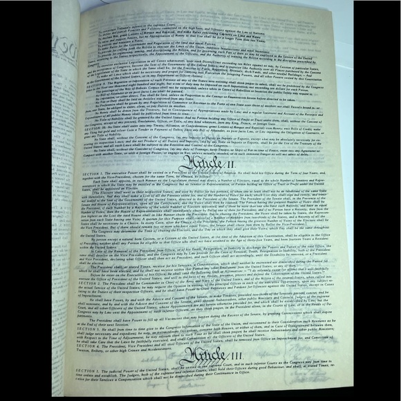 1963 The Liberty Collection ~ Historic American Political Writings on Parchment - Picture 5 of 12